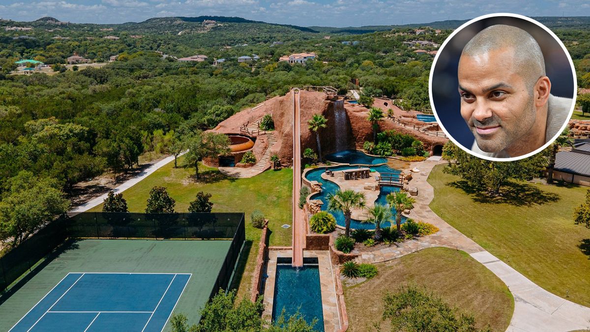 Bývalý basketbalista Tony Parker prodává sídlo s vlastním aquaparkem